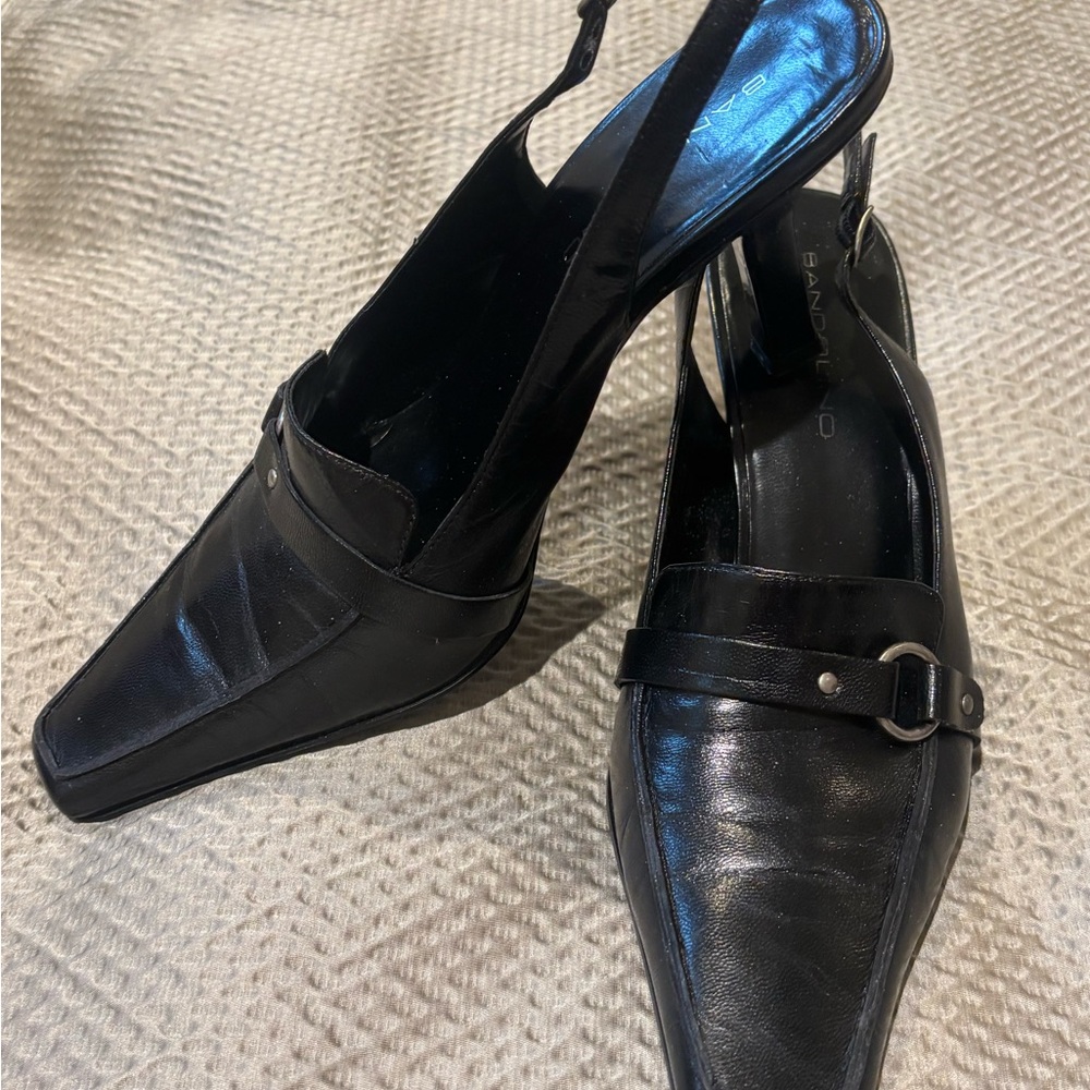 Bandolino Black Women's Slingback Shoes